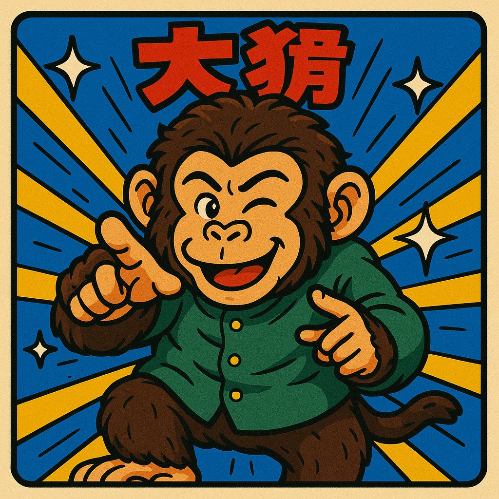 名前だけ大猿にしてって言ったのに名前も違うしそのまま猿にされるしAIにバカにされてる