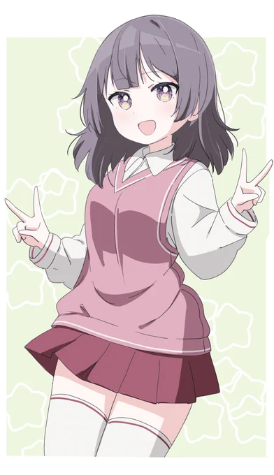 出勤前のイラストとりま一日がんばるよん☆彡 