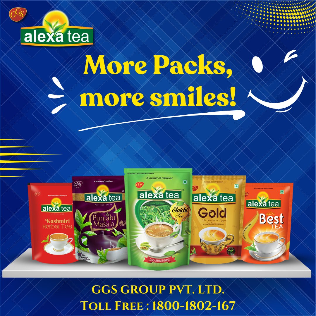 "The first sip is joy, the second is gladness, the third is serenity, the fourth is madness, the fifth is ecstasy."

#besttea #alexa #tes #bestteacompany #alexatea #FlowersOfChai #AlexaChaiMagic #TeaLoversUnite #chaiexperience #KadakChaiExperience