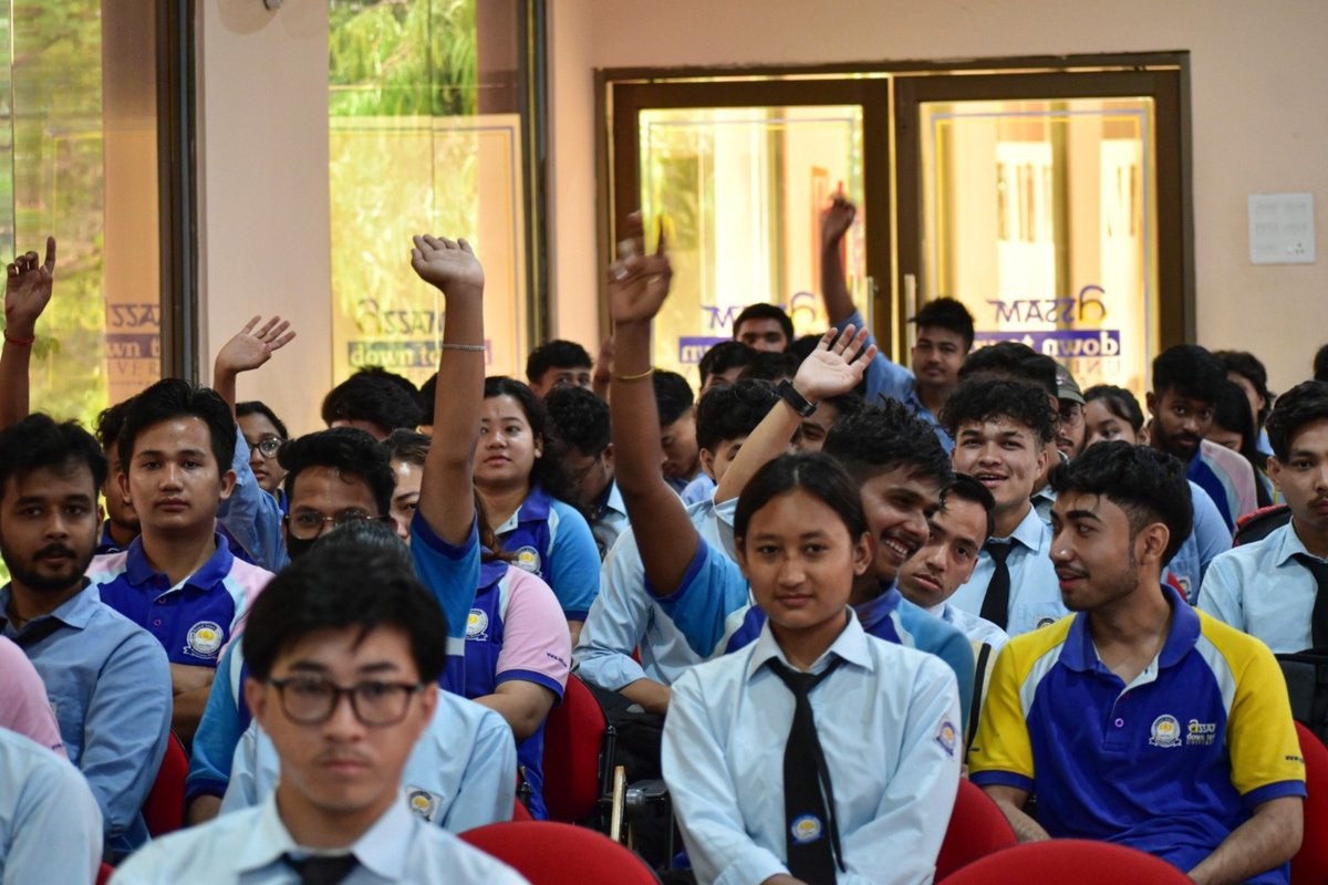 lntedutech's tweet image. They came. They learned. They excelled! 

At Assam downtown University, our Business Head Ms. Febin identified a league of extraordinary students! 
Congrats to our top performers for setting new benchmarks! 

#LnT #LnTEduTech #ADTU #TopPerformers #FutureReady #SkillToSucceed