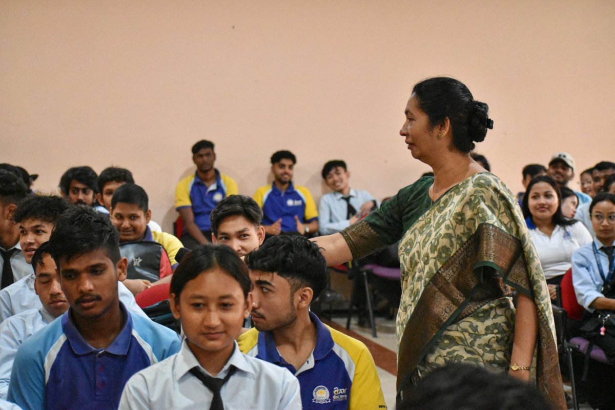 lntedutech's tweet image. They came. They learned. They excelled! 

At Assam downtown University, our Business Head Ms. Febin identified a league of extraordinary students! 
Congrats to our top performers for setting new benchmarks! 

#LnT #LnTEduTech #ADTU #TopPerformers #FutureReady #SkillToSucceed