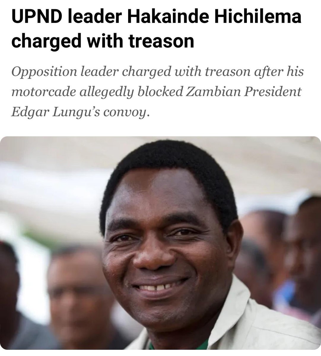 PMadeleka's tweet photo. Hivi kwani kila MPINZANI ambaye hushitakiwa kwa UHAINI (Treason), akitoka GEREZANI, lazima awe RAIS? 😂😂 https://t.co/fFIE2kk3t8