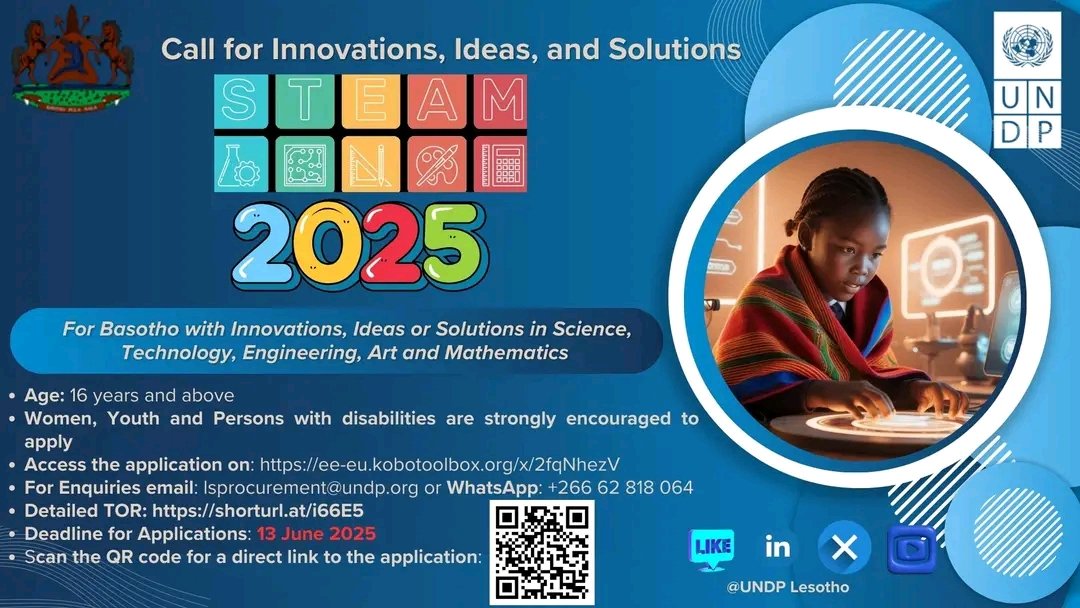 Happy Monday!
The #STEAM2025 applications are still open! Don't miss this opportunity!

Click here to apply: ee-eu.kobotoolbox.org/x/2fqNhezV
#STEAM2025