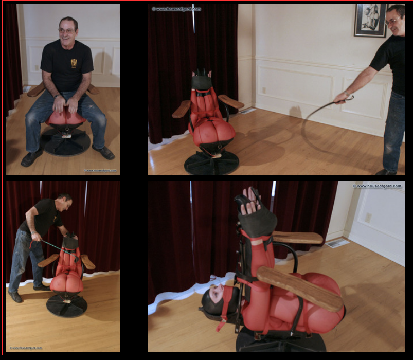 HouseofGord's tweet photo. Once Fayth was strapped down into the office chair, the marks really started  to show through the mesh suit...
https://t.co/LqQXDjQTtQ

#forniphilia https://t.co/7l5hyvvEgE
