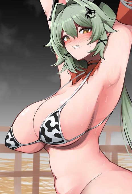 牛柄ビキニシーザー 