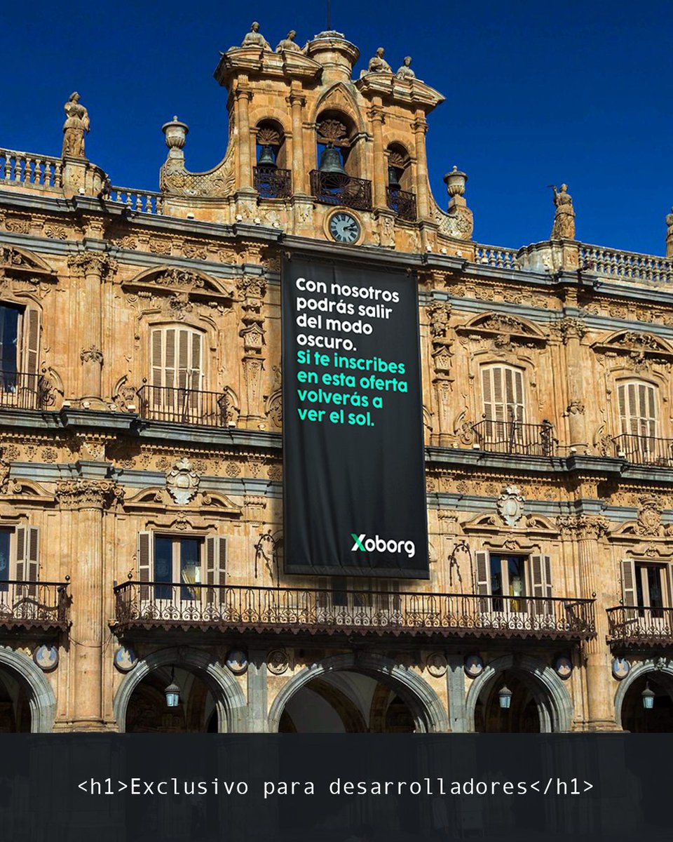 ¡Estamos contratando!📣
Buscamos perfiles técnicos para @ArchivexClinica, uno de los SAAS de gestión clínica top de España.🥇

No hay horas extra, ni teambuildings, ni números. Hay personas que curran un montón y les gusta disfrutar de sus tardes libres.👇
xoborg.com/empleo
