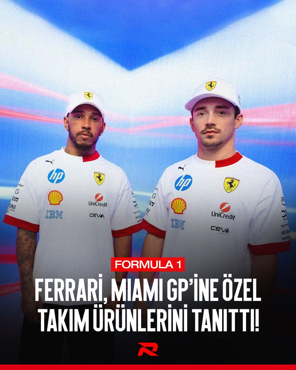 Ferrari, Miami Grand Prix'ine Özel Takım Kıyafetlerini Tanıttı

Ferrari, 2025 Miami Grand Prix’si için hazırladığı özel takım kıyafetlerini tanıttı. Koleksiyonda ana renk olarak beyaz tercih edilirken, ufak kırmızı detaylarla klasik Ferrari ruhu korunuyor. Şık ve sade tasarımlar,