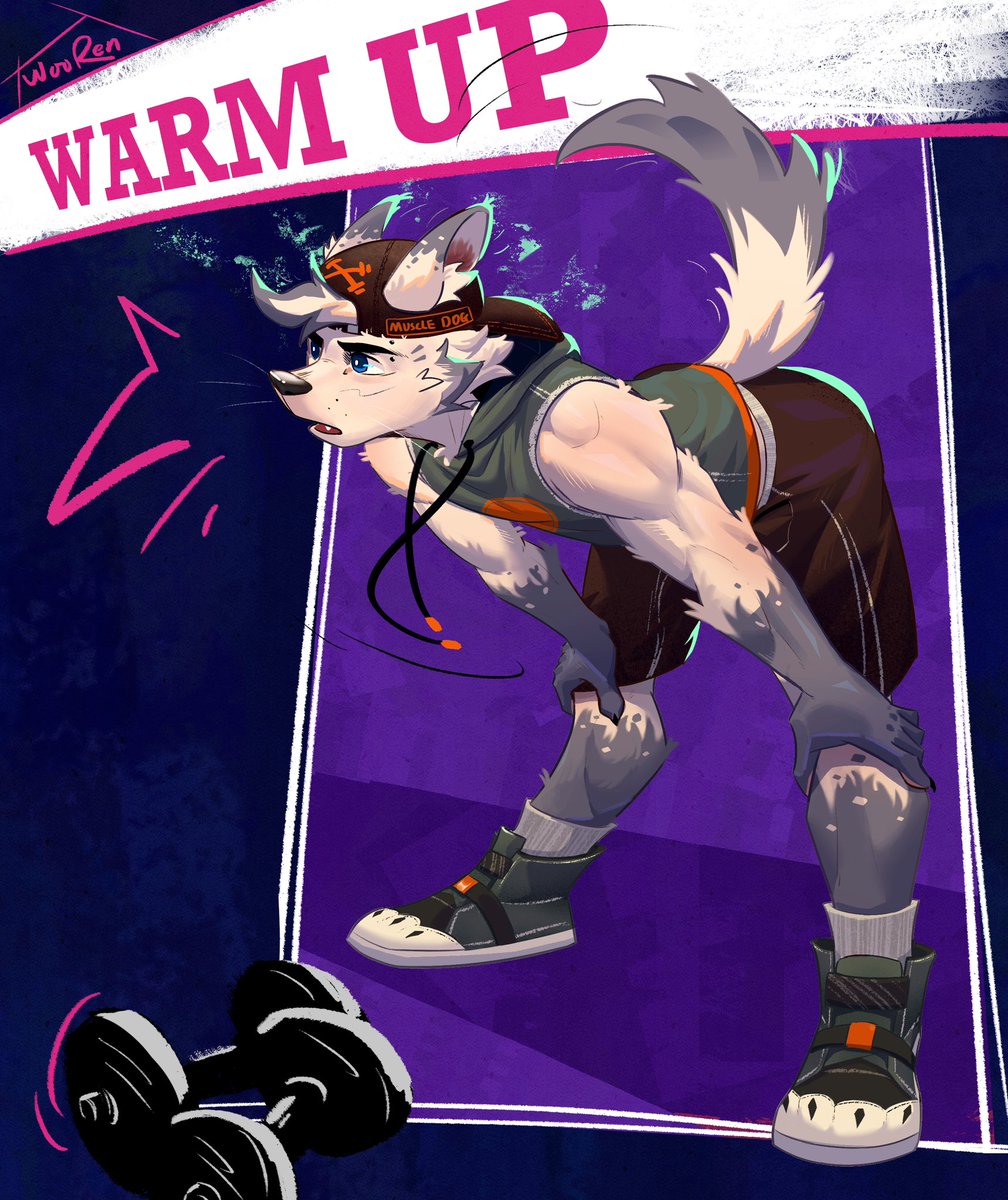 热身🏋️🐕（2/2）