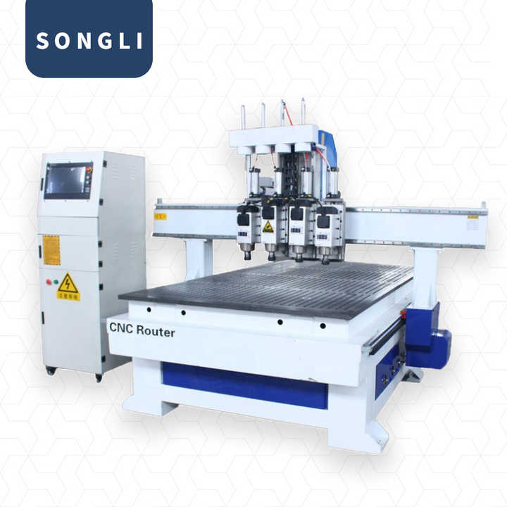 bao_wang55872's tweet photo. 1325 Large CNC Fully Automatic Woodworking Engraving Machine           umber of axes
3
no. of spindles
Single Phase
cnc or not
CNC
voltage
220v/380v
power (kw)
5.5
weight (kg)
950
@You, me and him #Machinery #Manufacturing #Art #Life https://t.co/ex8WaOqCII