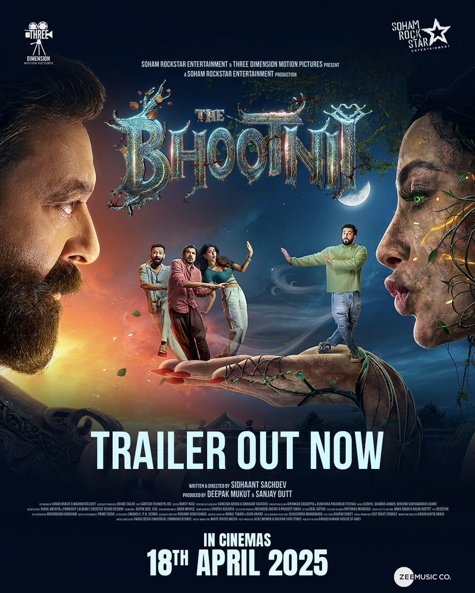 Get ready for 27 days of love, laughs, and chills! THE BHOOTNII haunts theatres from 1st May 2025 🎬

Watch the trailer now: youtube.com/watch?v=L8Wfzx…

#CineCentre