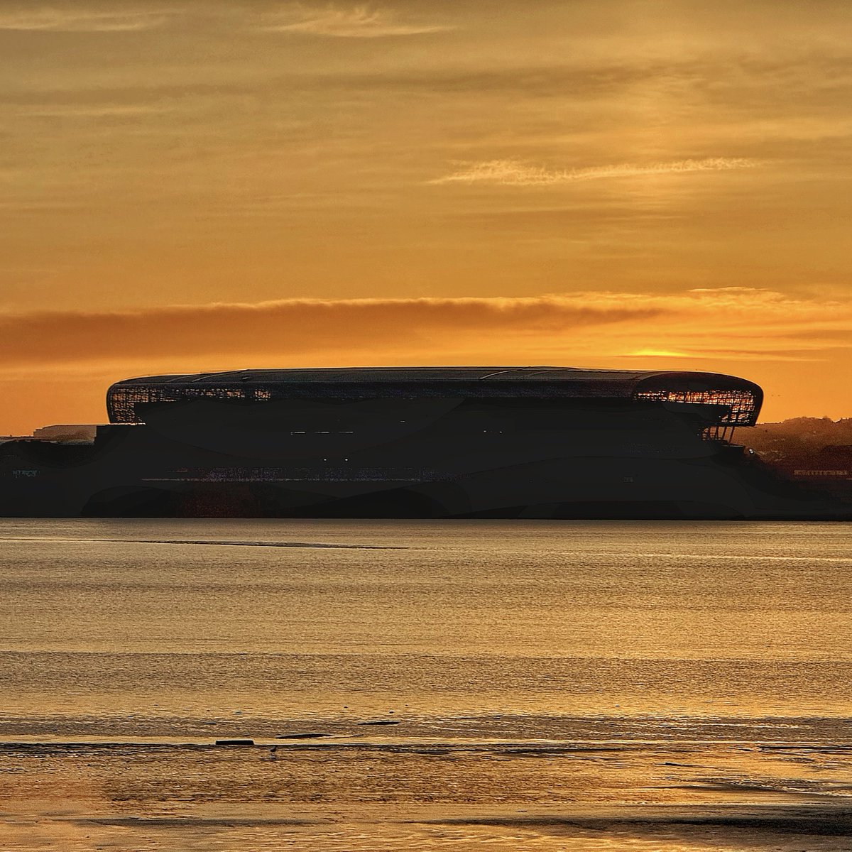 dav1dar's tweet image. Everton FC’ new stadium at Bramley Moore dock at sunrise 27/4/2025.
#Everton, #EvertonFC, #BramleyMooreDock, #PremierLeague, #Liverpool.