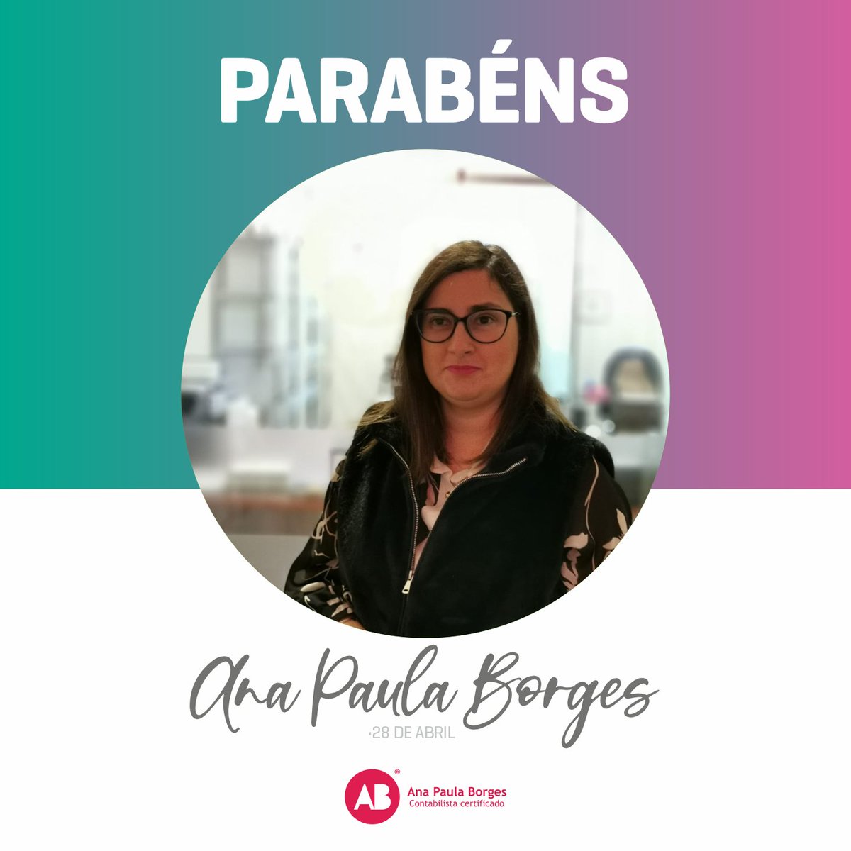 AnaBorgesTOC's tweet photo. 🎉 Para tudo que hoje a Ana Paula Borges está de parabéns.🎂
💚Tem um excelente dia de aniversário.
#abtoc #contabilidade #fiscalidade #consultoria #sociedade #trabalhadorindependente #sujeitopassivo #dilema #ajuda #solucao #agendafiscal #IRS #abril #maio #junho https://t.co/w6zQyLHiBm