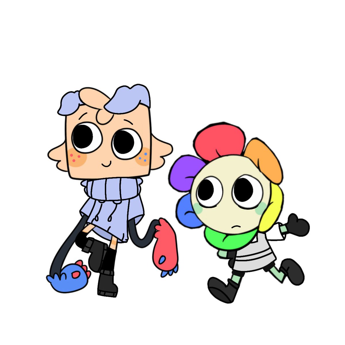 Joeylovesstuff's tweet photo. Last is Dandy's final design lol https://t.co/BxeoeuTA3h