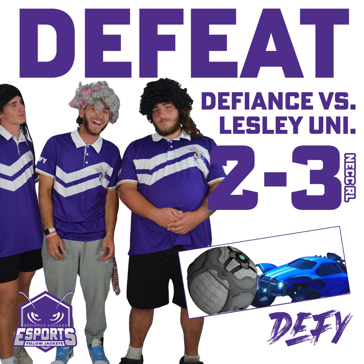 With that the 2024-2025 DC Esports season is over. Stay tuned to next year!

GGs Lesley University!