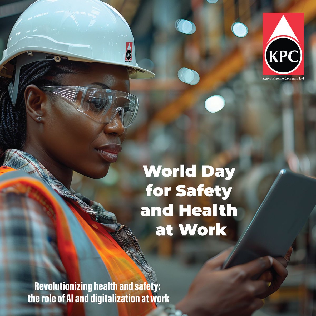 kenyapipeline's tweet image. At KPC, safety is not just a priority, it's our culture. We continue to reaffirm our commitment to safeguarding every life behind our operations #WorldDayforSafetyandHealthatWork