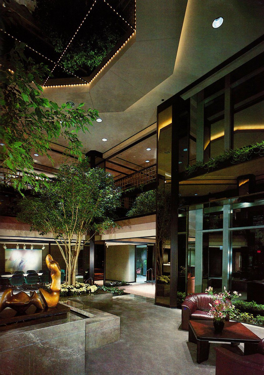sovietsoleri's tweet photo. Hyatt Corporate Offices, Atlanta, GA. Designed by Hirsch/Bedner. https://t.co/n3GAobSXX2