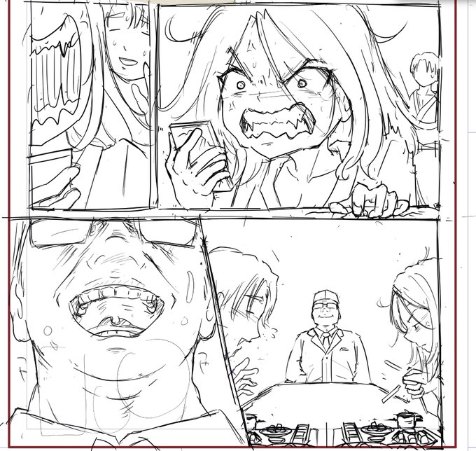 ようやく下書き今週で終わる!なんて楽しそうなぐっちゃぐちゃのエロ漫画!! 