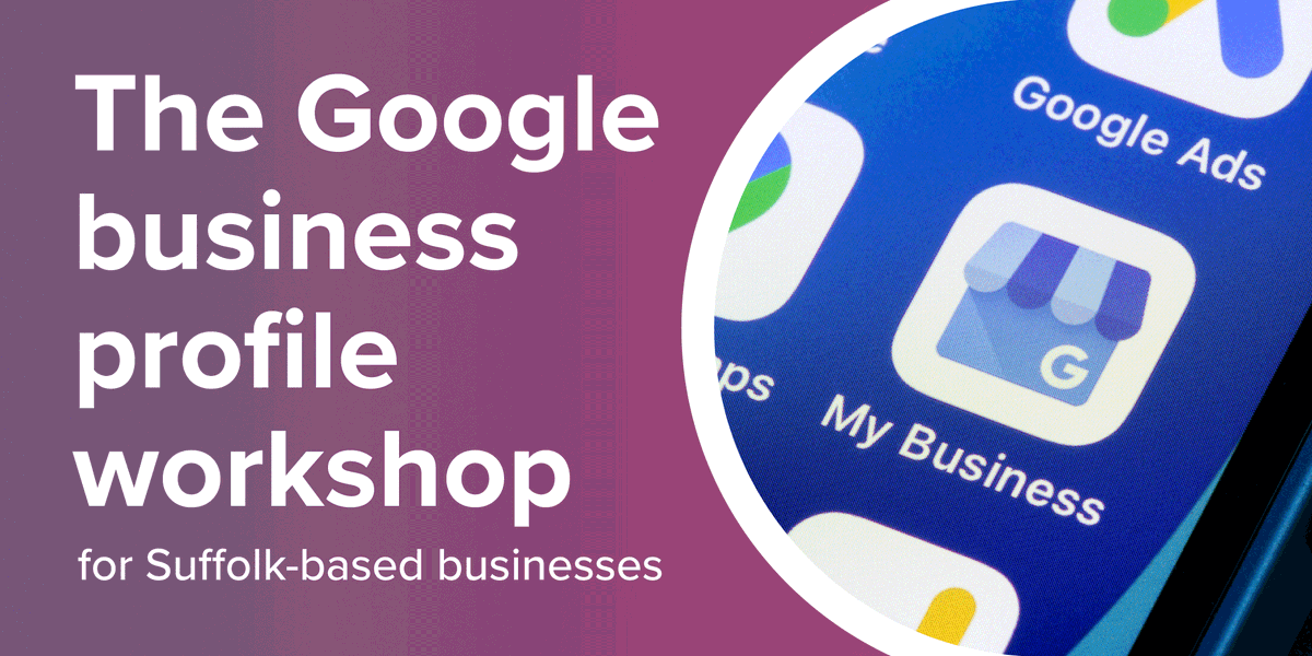 Make it easier for customers to locate your business on Google. Join our upcoming session. This week: newangliagrowthhub.co.uk/event/the-goog…