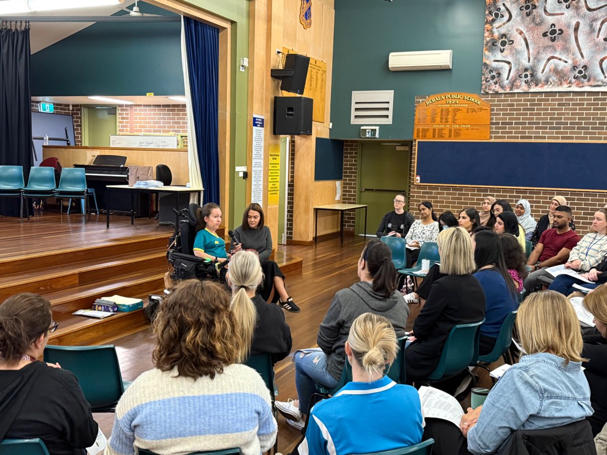 Ashleigh Davis (@ashdavis610) on Twitter photo An incredible start to term 2 with a motivational talk from Paralympian Jamieson Leeson. A great way to kick off our HPGE program <a href="/beralaps/">Berala Public School</a> An incredible start to term 2 with a motivational talk from Paralympian Jamieson Leeson. A great way to kick off our HPGE program <a href="/beralaps/">Berala Public School</a>