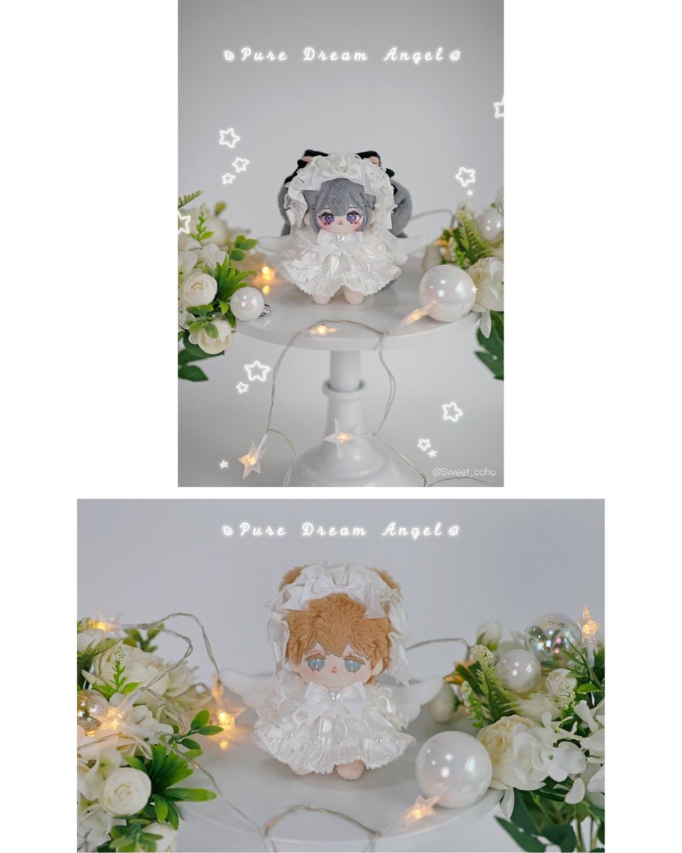 #무솜인덕장터 #솜솜옷장터
TW GO | Help RT
<a href="/sweet_cchu/">💗달쮸</a> 

【甜蜜的啾嚕衣櫥】韓國手作娃衣10cm Dream Angel-4/29 20:00
iplus1go.com/s/186914368922…