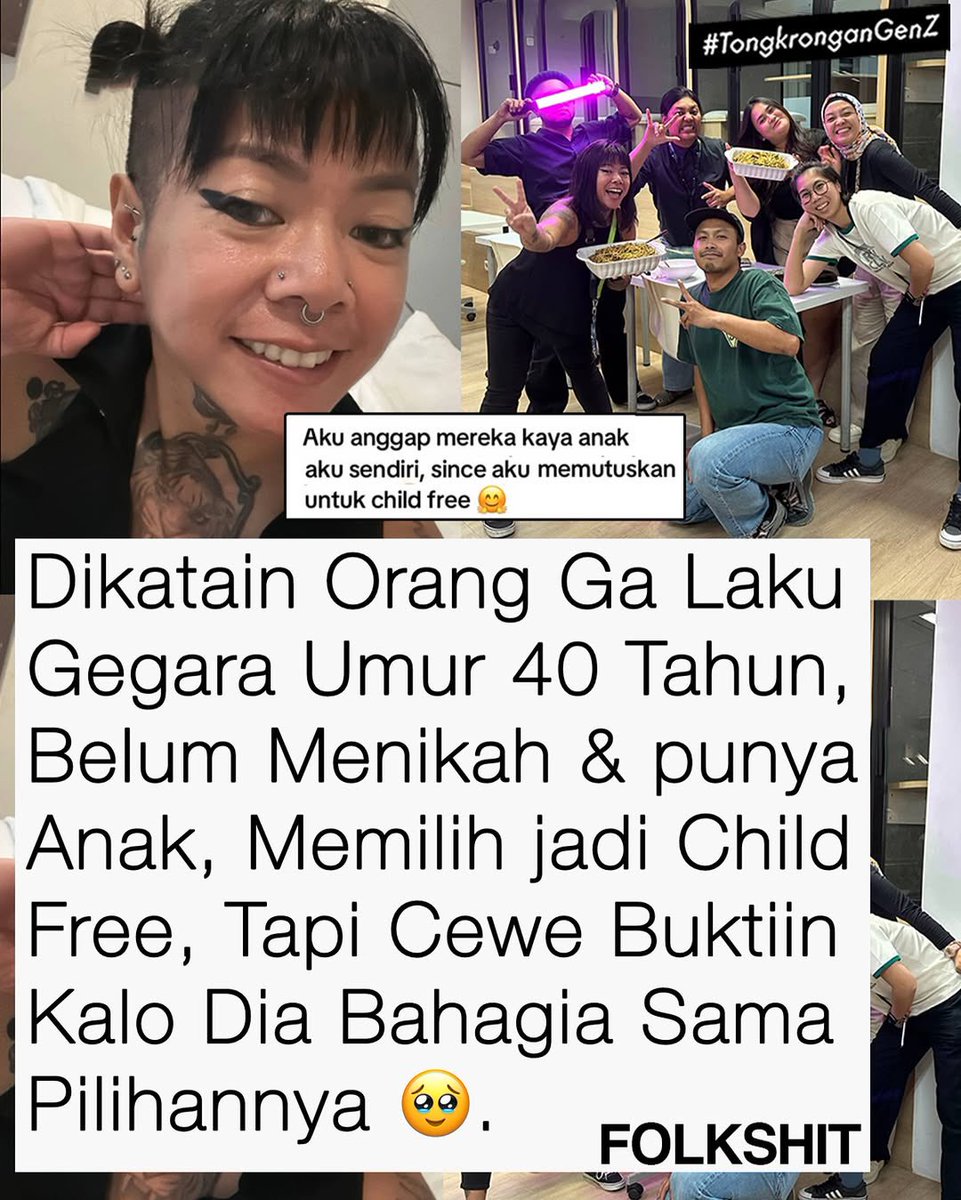 Kadang yang “katanya gak laku” malah yang paling bahagia

Hidup itu pilihan

Mau nikah atau childfree, yang penting lo beneran happy