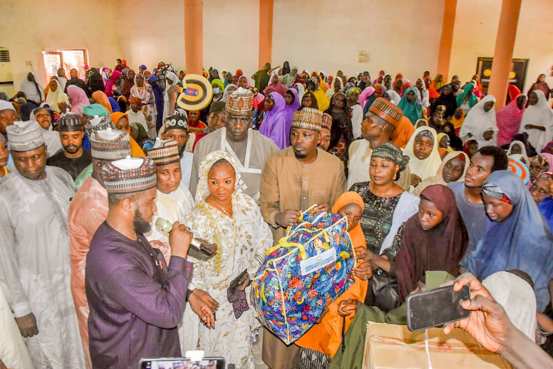 ShettimaDogo's tweet photo. I received an award for tremendous support for Women and Children during the WOGSUDA graduation ceremony for Women and Children on skills acquisition for sustainable livelihoods.

Earlier today 27th April 2025 , Hajjiya Fati Isa the CEO of Women Guide to Success Development Association (WOGSUDA) a non-profit and non governmental organisation graduates Women and Children on different disciplines in skills acquisition training in Maiduguri.

The graduation ceremony took place at the event hall of Dujima international hotel , Wulari Annex, whereby different heads of government, organisations and private sectors attended the graduation ceremony with families and friends of graduates in full capacity.

The graduates Women and Children are trained in different fields such as Tailoring, Soap making, bedspreads and throws pillows, perfumes and cosmetics, neeting and hair dressing among others.

While presenting certificates and items to the participants of the six months training, the Special Adviser to the Governor of Borno State and Former Chairman Maiduguri Metropolitan Council Hon Ali Bolori personally donates the sum of two million naira on behalf of the Executive Governor of Borno State, Prof. Babagana Umara Zulum to WOGSUDA for its selfless service to humanity and for aligning with the Governor strategic transformation agenda and Borno State 25 years development plan. 

In the same vein, the representative of the Honourable Commissioner Ministry of Works and Housing Engr Mustapha Gubio donated the sum of One Million Naira, Hon Dayirima Alwale Special Assistants to the Governor on Finance and economy planning who is also the representative of the Honourable commissioner Ministry for Finance and Economy Planning Hon Umar Lawan Dalorima also pledges the sum of five hundred thousand Naira and that of representative of the Honourable Commissioner Ministry of transport and Energy Honourable Aliyu Mohammed Bamanga donated the cash of five hundred thousand Naira and call for partnership through Bamanga Care initiative.

Similarly, the chairman collation of clubs and associations Jibrin Alhaji Rijiya pledges the sum of two hundred thousand, the leader of the legislative arms in the Maiduguri Metropolitan Council Hon Modu Tela also pledges 100,000 on behalf of his colleagues in the council, other personalities made different pledges. Barrister Mustapha Ali Busuguma the Principal Private Secretary to the Governor of Borno State and also Permanent Secretary Government House and Security also pledges an undisclosed amount.

The Senator representing Borno Central Senatorial District Senator Kaka Shehu Lawan (SAN) despite being notified of WOGSUDA women empowerment by Hon Dogo M Shettima while on transit call on partnership with WOGSUDA and also directed the presentation of three sets of sewing machines, urge Fati Isa the CEO of the Association to urgently submit proposals for the training of women and Youths as they remains backbone of every society.

During the graduation ceremony, Personalities from different backgrounds receive awards of excellence for their commitments and contributions in selfless service to WOGSUDA in achieving lots in the field of training, humanitarian aid and educational scholarships among others. The awardees also includes @busuguma , Usman Alkali , usman Aliyu

The CEO WOGSUDA, Hajjiya Fati Isa, while delivering her vote of thanks outlined numerous programmes being sponsored and supported by Alhaji Ali Bolori which today WOGSUDA is making an outstanding performance in women and children initiatives .

Hajjiya Fati also thanked all the invited guests especially those who donated and made pledges, she said last week some of her members benefit from the Senator Kaka Shehu Lawan (SAN) empowerment programme, she also call for partnership with government agencies, organisations and individuals to collaborate with them .

@kujarima @DanBorno @UN_Women @hanneymusawa @SenRemiTinubu @fmydNG @AlikoDangoteFdn @UNDPNigeria