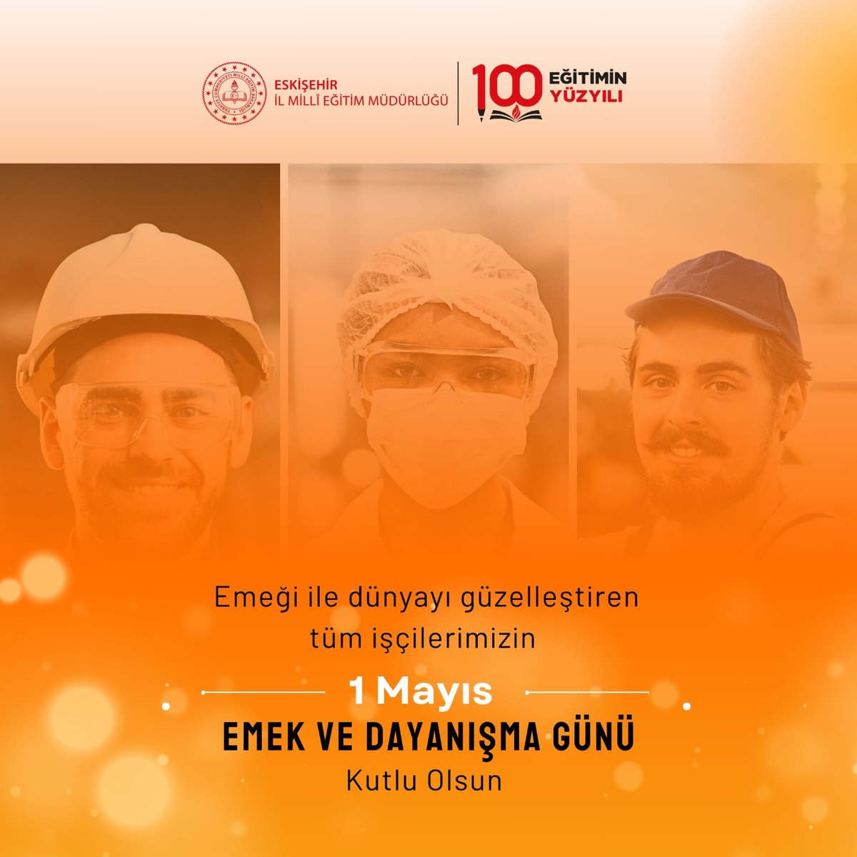 Eskişehir İl Milli Eğitim Müdürlüğü (@eskisehirmem) on Twitter photo ✨Emeğiyle hayatı güzelleştiren, alın teriyle yarınlarımızı inşa eden tüm emekçilerimizin 1 Mayıs Emek ve Dayanışma Günü’nü kutluyor; bu anlamlı günün dayanışmayı, birlik ve beraberliği güçlendirmesini diliyoruz.
<a href="/tcmeb/">Millî Eğitim Bakanlığı</a> <a href="/Yusuf__Tekin/">Yusuf Tekin</a> <a href="/sinan_umem/">Sinan Aydın</a> ✨Emeğiyle hayatı güzelleştiren, alın teriyle yarınlarımızı inşa eden tüm emekçilerimizin 1 Mayıs Emek ve Dayanışma Günü’nü kutluyor; bu anlamlı günün dayanışmayı, birlik ve beraberliği güçlendirmesini diliyoruz.
<a href="/tcmeb/">Millî Eğitim Bakanlığı</a> <a href="/Yusuf__Tekin/">Yusuf Tekin</a> <a href="/sinan_umem/">Sinan Aydın</a>