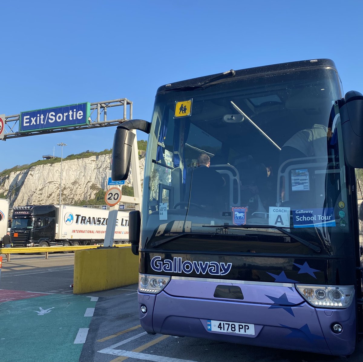 RHS Battlefields 2025 (@rhs_battlefield) on Twitter photo Both coaches have arrived safely at Dover, just waiting to board the ferry <a href="/Royal_High_Sch/">Royal High School</a> #battlefields2025 Both coaches have arrived safely at Dover, just waiting to board the ferry <a href="/Royal_High_Sch/">Royal High School</a> #battlefields2025
