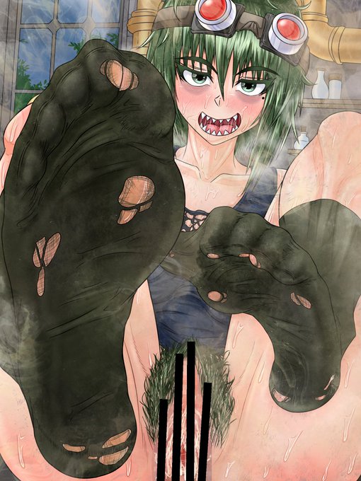 【R-18】発明家の足裏 