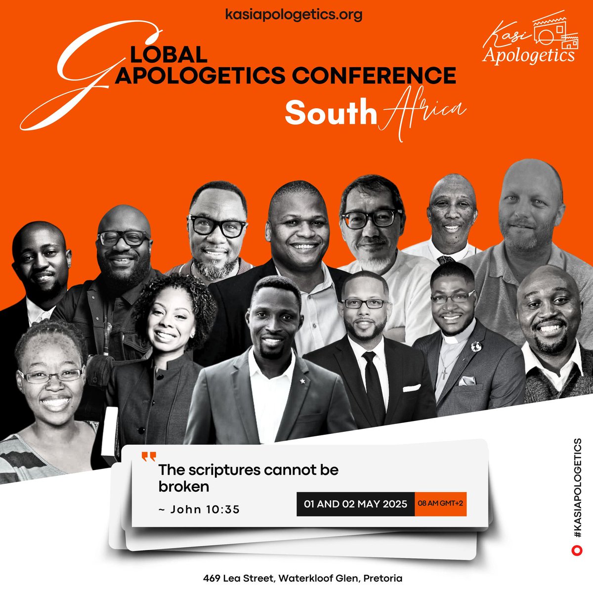 The #KasiApologetics conference is here let us purchase our tickets for this epic event 
quicket.co.za/events/294766-…
Christianity and African Identity: Conversations on Truth, Myths, and Coloniality