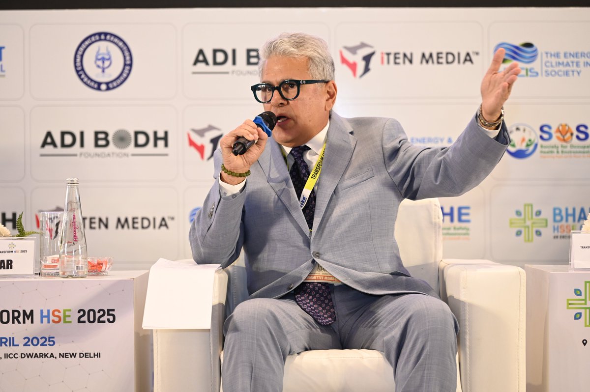 Transform_HSE's tweet photo. We are delighted to share a glimpse of the Leadership Panel - V at @TransformHSE_25! 

📌 17th of April 2025 at Yashobhoomi, IICC, Dwarka, New Delhi

#THSE #TransformHSE #TransformHSE2025 https://t.co/3zQBX0v0ul