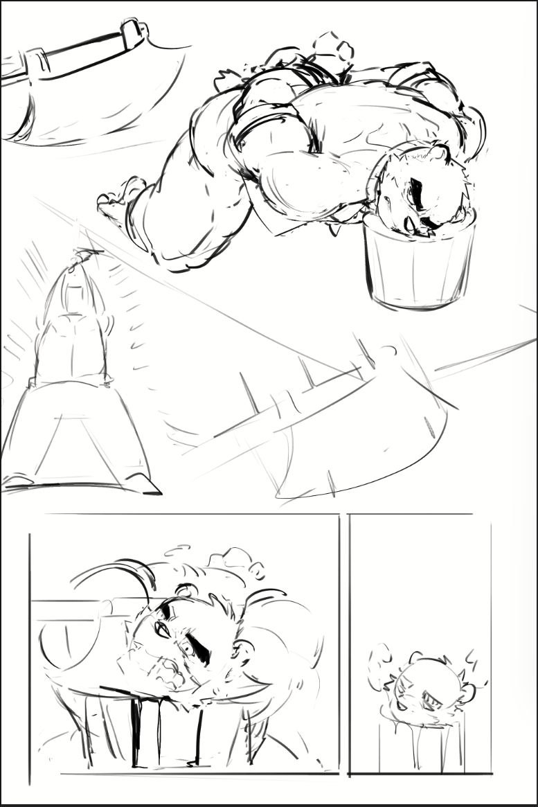 下一次的圖包將是我私心想要砍的超級老角色
也是我自己的本命角
看著他被砍頭 真的是太太太太太美好了
劇情還能接到他的BAD END
The next art pack will feature a super old character I secretly want to see killed off,
who’s also my personal favorite.
Watching him get beheaded is just way