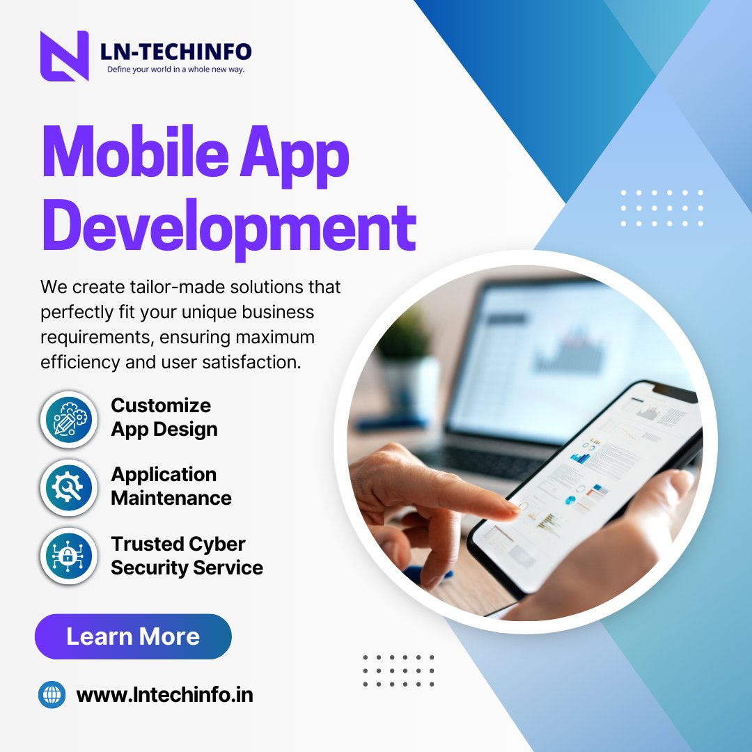lntechinfo's tweet image. Transform your vision into reality with LN-techinfo expert #Application_Development_Services! 🚀 From concept to launch, we craft apps that drive success. Let's build your digital future today!
🌟 #LNTECHINFO #appdevelopment #TechSolutions #InnovationInMotion #businessgrowth