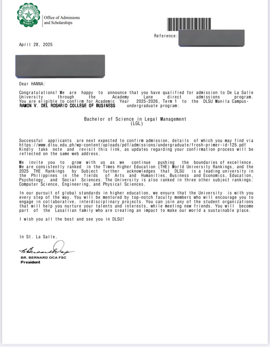 hanibutterchips's tweet photo. just came here to say i got in!! to the ates and kuyas i have asked for advice regarding the big 4, i finally made it🥹 https://t.co/zu0mOeqlNG