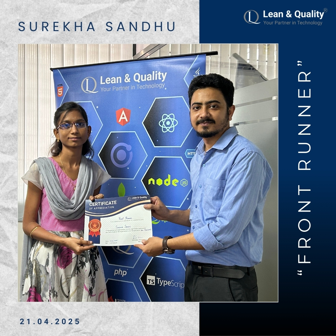 lnqtech's tweet photo. 𝐋&amp;𝐐 𝐀𝐰𝐚𝐫𝐝𝐬 𝟐𝟎𝟐5

We are happy to announce the winners for the year 2025 and thankful for their relentless efforts.

𝑪𝒐𝒏𝒈𝒓𝒂𝒕𝒖𝒍𝒂𝒕𝒊𝒐𝒏𝒔 𝒕𝒐 𝟐𝟎𝟐5 𝐅𝐫𝐨𝐧𝐭𝐫𝐮𝐧𝐧𝐞𝐫𝐬:
MahendraKumar 
Surekha Sandhu 
Aditya M

#EmployeeRecognition #CelebratingSuccess https://t.co/fz8bcl3iGg