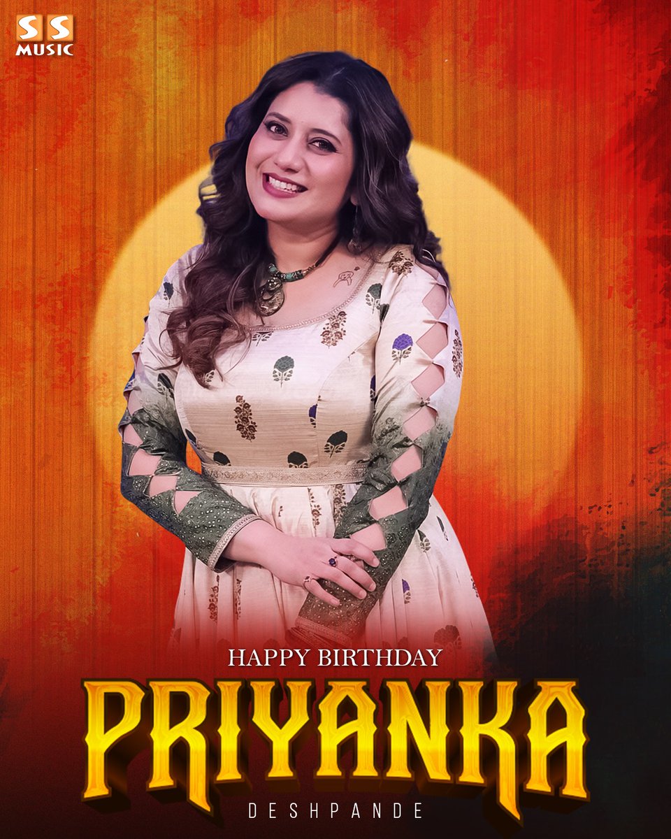 SS Music (@ssmusictweet) on Twitter photo Wishing a Very Happy Birthday To The Immensely Talented <a href="/Priyanka2804/">Priyanka Deshpande</a> ❤️✨
.
#HBDPriyankaDeshpande #HappyBirthdayPriyankaDeshpande #PriyankaDeshpande #VJPriyankaDeshpande #SSMusic Wishing a Very Happy Birthday To The Immensely Talented <a href="/Priyanka2804/">Priyanka Deshpande</a> ❤️✨
.
#HBDPriyankaDeshpande #HappyBirthdayPriyankaDeshpande #PriyankaDeshpande #VJPriyankaDeshpande #SSMusic