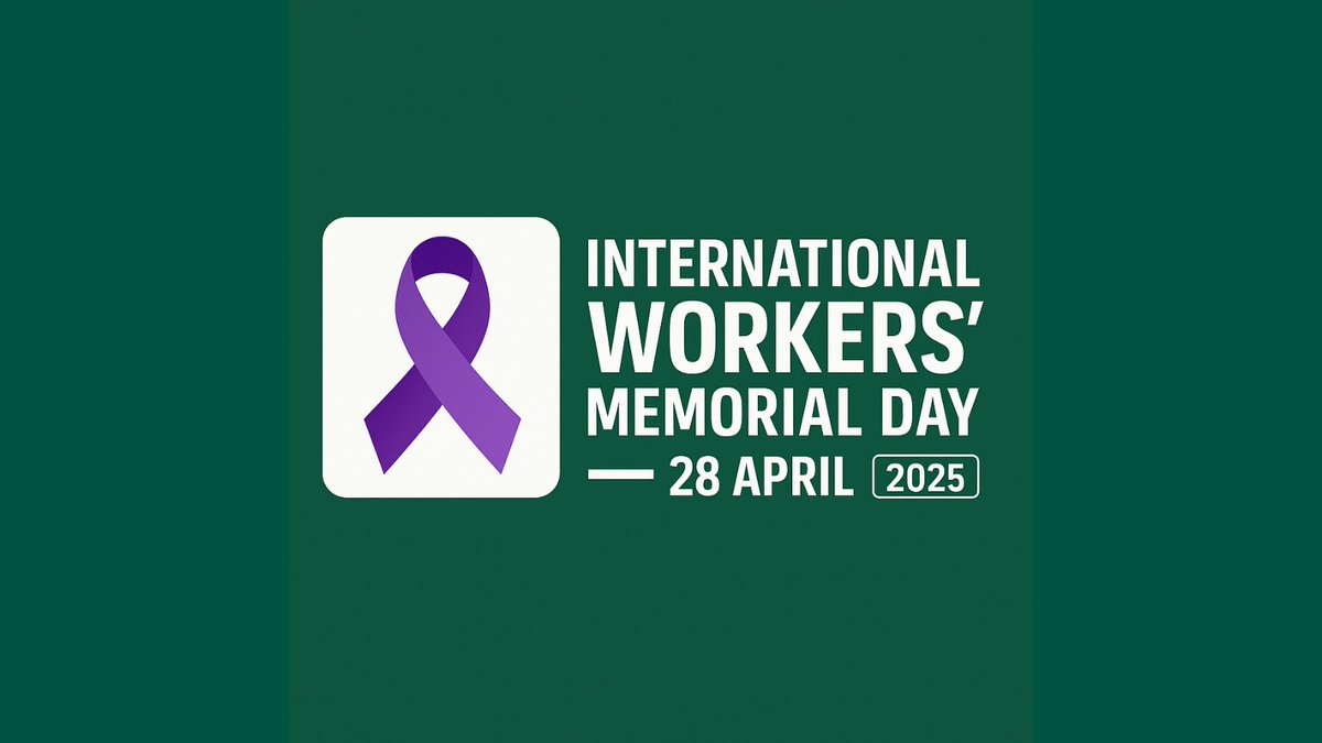 Today is International Workers' Memorial Day 🧵
🚧 137 UK transport workers killed on the job since 2010. 
Nobody should go to work but not come home again. 
This #IWMD2025, we fight for mandatory safe staffing levels and an end to fatigue-driven shifts.