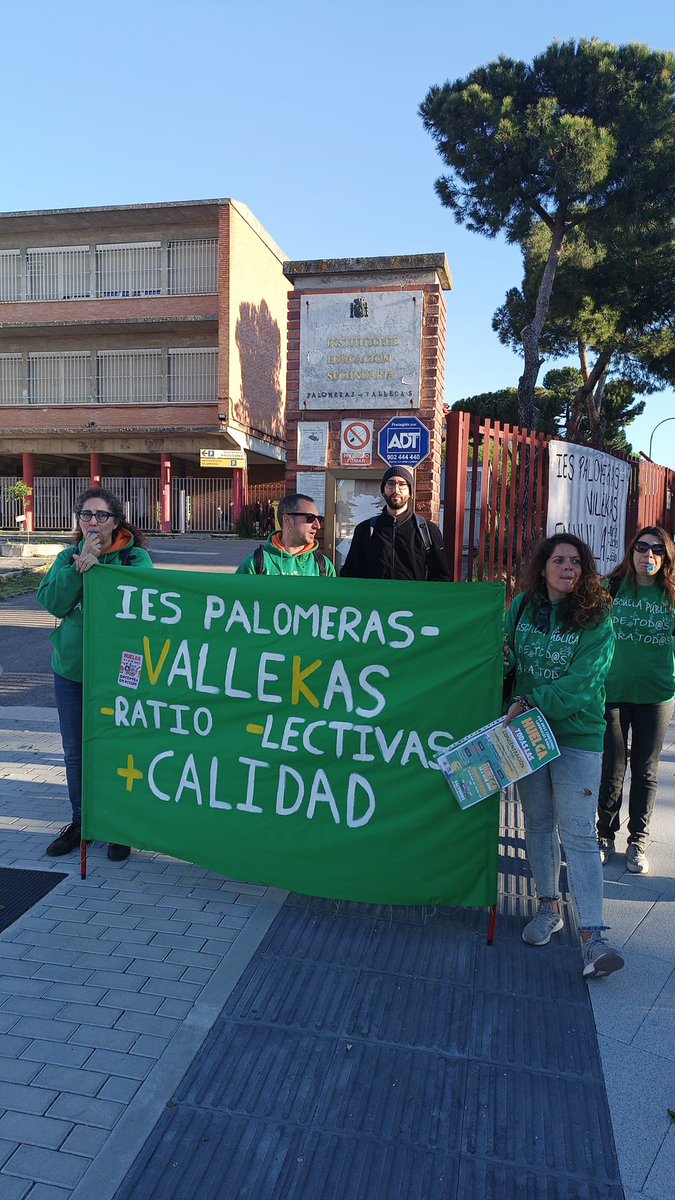 Como en cada huelga, ya de piquetes en instis y coles