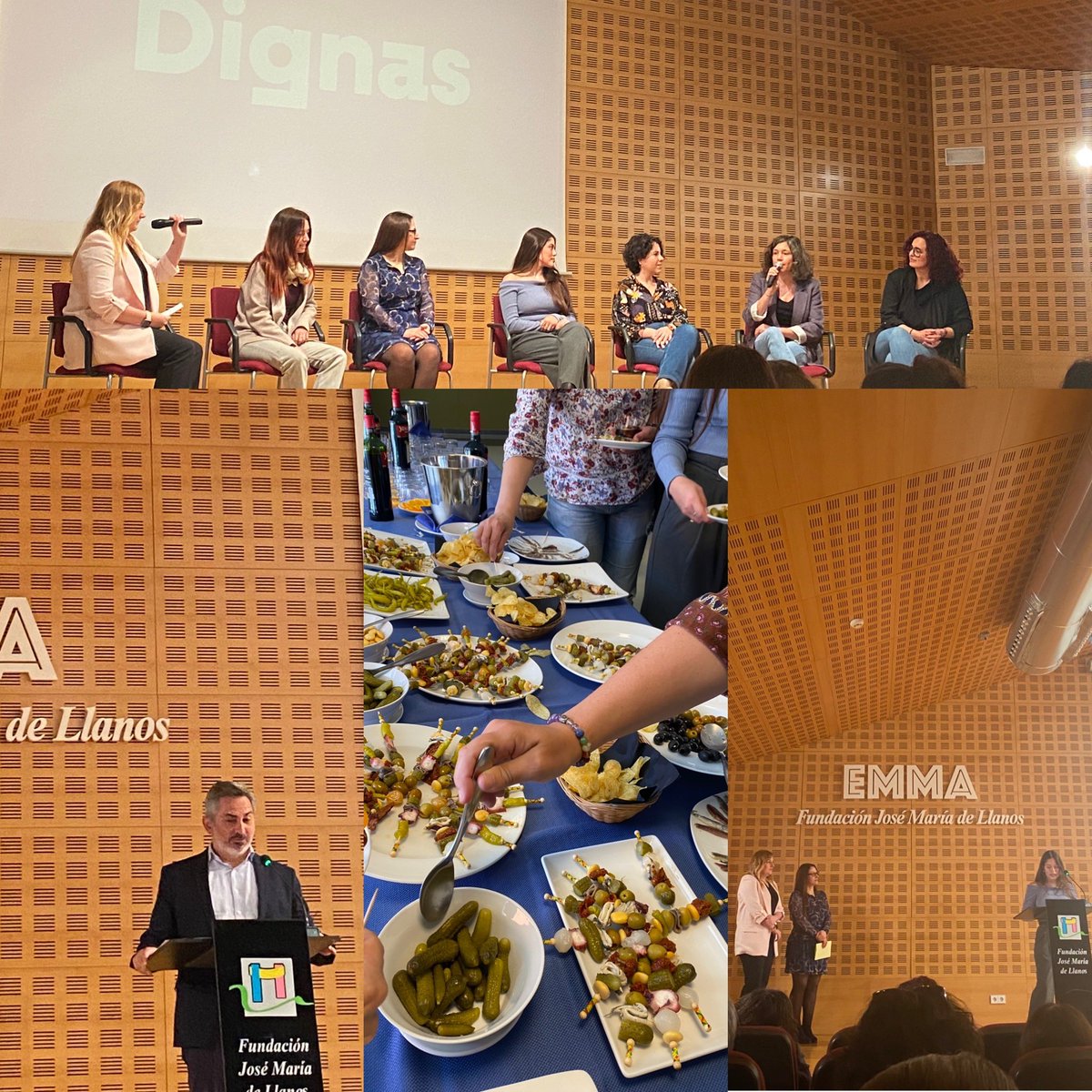 EmpleoFRAVM's tweet photo. La semana pasada asistimos a la presentación de #Dignas, una campaña de #Senderas (@Espacio_EMMA ) que profundiza en la realidad laboral de las mujeres y promueve la dignidad en el trabajo.
Enhorabuena por esta iniciativa tan necesaria.
#ApoyoEmpleoMadrid https://t.co/8wPD2V2RvV