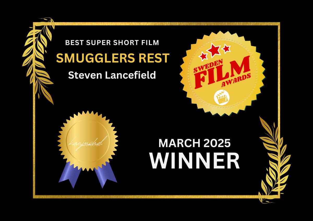 Keith Large (@keithlarge3) on Twitter photo Thank you #Sweden for this win for ‘Smugglers Rest’ written and directed by the very talented <a href="/StevenLancefiel/">Steven Lancefield</a> and starring the amazing <a href="/ritajagpal/">Rita jagpal</a> Thank you #Sweden for this win for ‘Smugglers Rest’ written and directed by the very talented <a href="/StevenLancefiel/">Steven Lancefield</a> and starring the amazing <a href="/ritajagpal/">Rita jagpal</a>