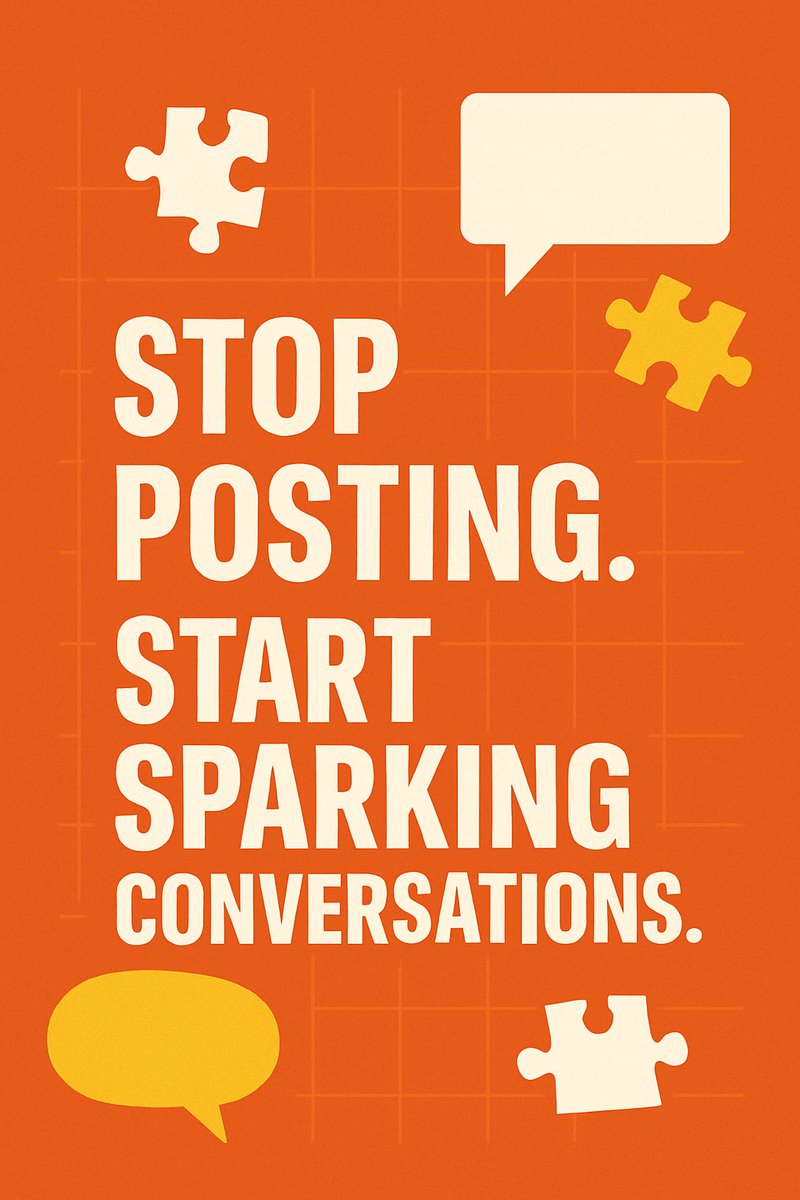 BookPubTools's tweet photo. Stop Posting. Start Sparking Conversations.

You can design another graphic… or you can launch a conversation.
Top agencies know: attention doesn’t come from looking good—it comes from offering something different. https://t.co/DHHf1HbDFv