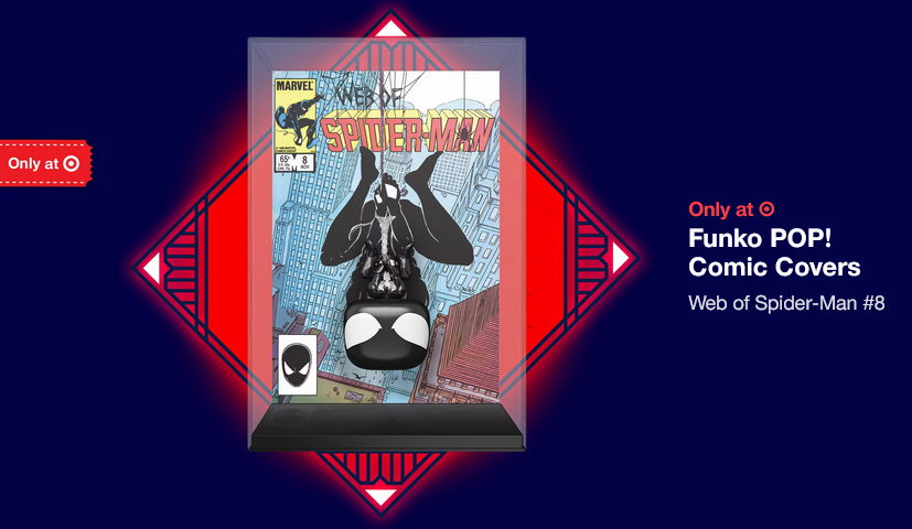FunkoPopHunters's tweet photo. First look at Target exclusive Web of Spider-Man #8 Pop! Comic Cover! Drops at 9 am ET. #funko #spiderman #marvel #webofspiderman #ad
► https://t.co/cmcJ8w000Y https://t.co/npjxhjyHwp