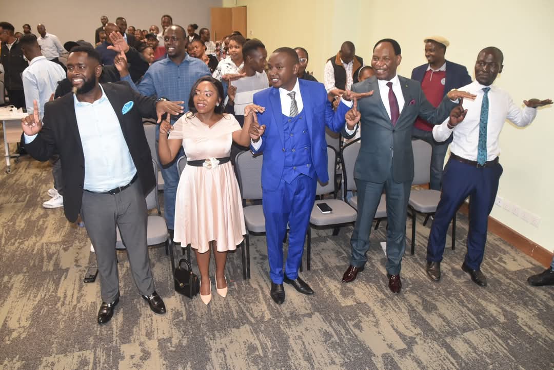 TheMCSK's tweet photo. Where there is music, there is life, growth, creativity, and empowered change. 

Our CEO Dr. @EzekielMutua, accompanied by MCSK National Chairman, @ephysaf, joined creatives &amp; guests at the Sarit Center, Westlands, for the launch of Alex Miringu’s book, "The Effective Teenager." https://t.co/k3cywMUfIO