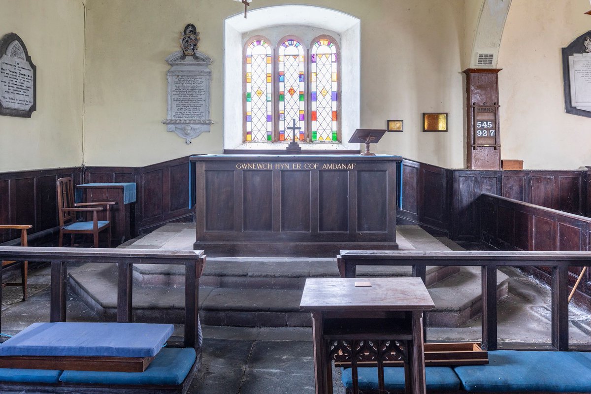 Memorialised inside St Doged's, Llanddoged, the Kyffin family, like many gentry families across England and Wales, have their origins closely tied to the Dissolution of the Monasteries. 

1/9