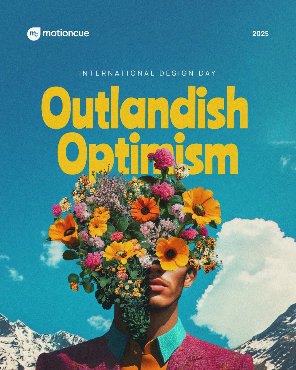 motioncue's tweet photo. Outlandish optimism > Realism. Always.

#outlandishoptimism #IDD2025 #internationaldesignday #theicod https://t.co/Hz1Nxn7t9H