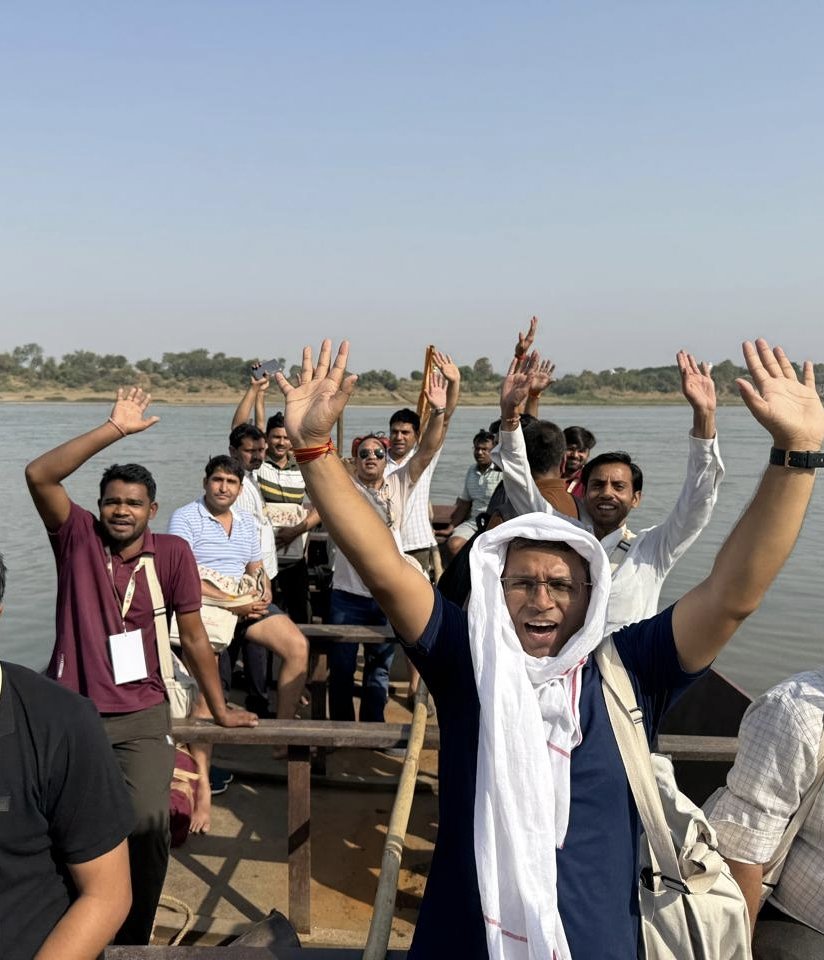 dtss_bhopal's tweet image. दक्षता निर्माण कार्यक्रम | Day 6 | अप्रैल 27, 2025
फील्ड वर्क : नर्मदा अध्ययन यात्रा
लोक संस्कृति और मानविकी में अनुसंधान 
#capacitybuildingprogram |  #CBP2025