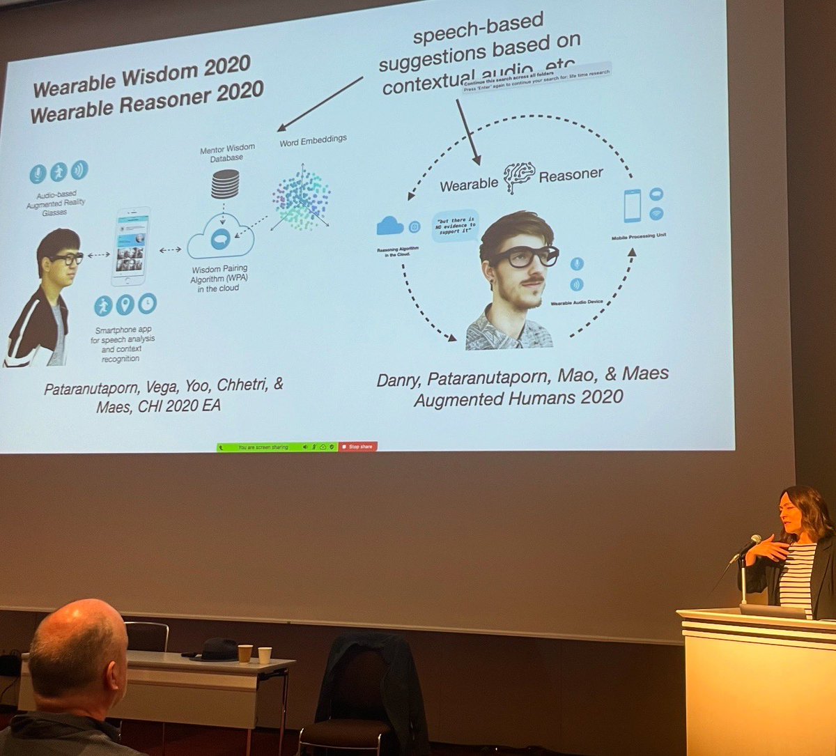 My PhD advisor and mentor at MIT Media Lab, Professor Pattie Maes, receives the Lifetime Research Award for pioneering human-agent interaction! Congratulations Pattie! 👏👏👏 <a href="/FluidInterfaces/">Fluid Interfaces</a>  <a href="/PattieMaes/">Pattie Maes</a> @aha_medialab @mitmedialab