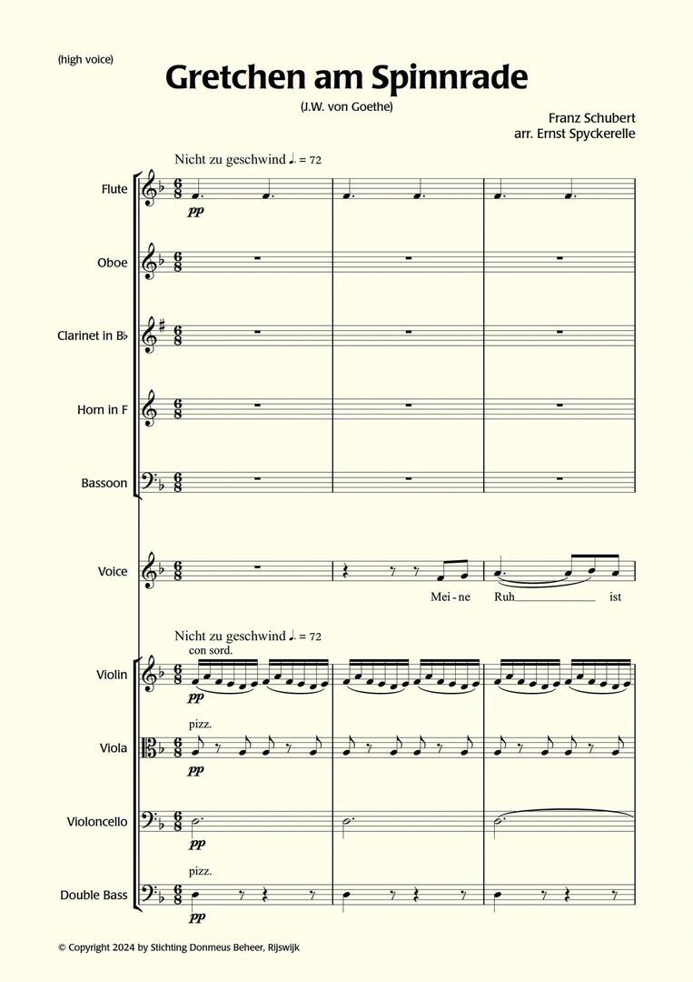 Recently published: An arrangement by Ernst Spyckerelle of Franz Schubert's 'Gretchen am Spinnrade' for high voice and nonet - 
ift.tt/2U6JHqn
