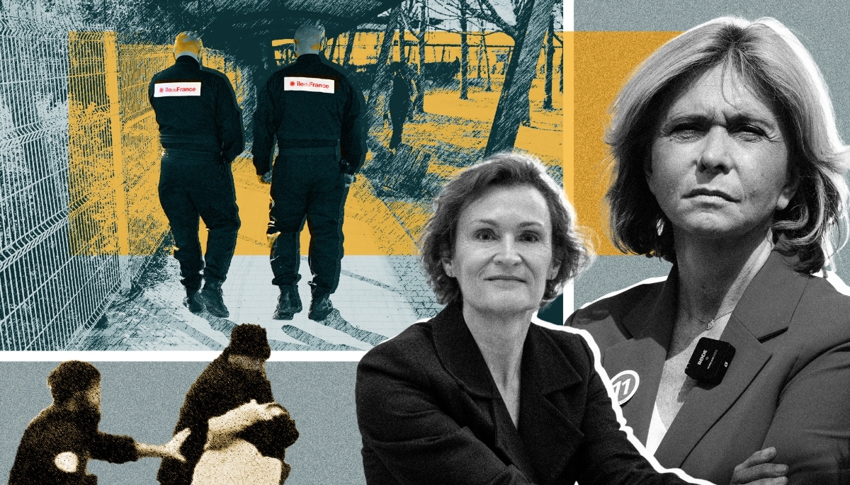 Une des plus grandes fiertés de Valérie Pécresse. Déployées dans les lycées d'Île-de-France, les brigades régionales de sécurité sont minées par une série de dérapages et de dysfonctionnements. 
👉Lisez l'intégralité de notre enquête en accès libre : bit.ly/3GtVxDO