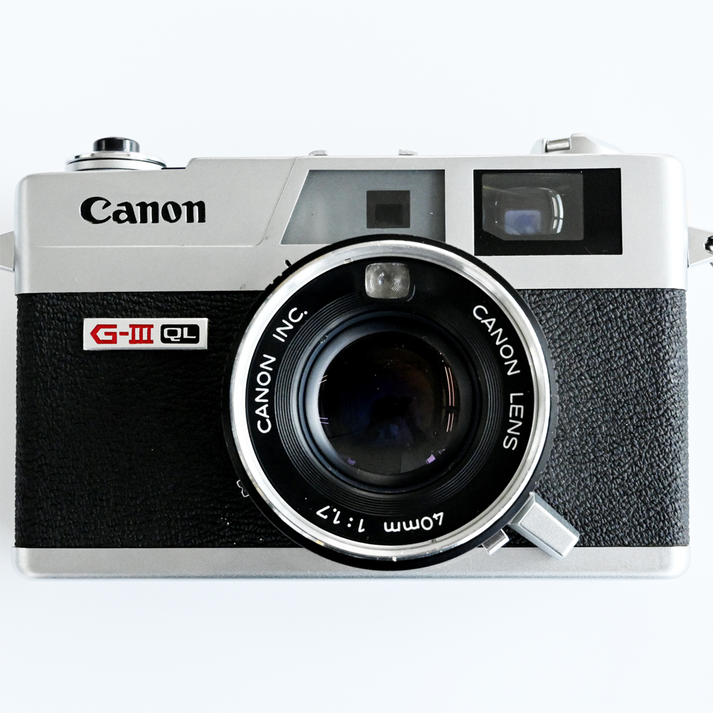 Canon Canonet QL-17 G-III レンジファインダーカメラ 赤城耕一：第32回 デザインがキレイなコンパクトカメラ